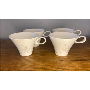 4 Vintage Impromptu Iroquois Ben Seibel Floral Diner Restaurant MCM Coffee Tea